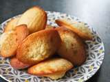 Madeleines super moelleuses de chez Ferrandi