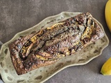 Bananabread au sésame noir