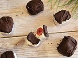 Bouchées glacées bounty framboise
