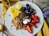 Boule de skyr aux fruits