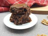 Brownie à la patate douce et beurre de cacahuète