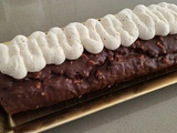 Bûche façon snikers