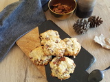 Cookies au chocolat, noix de pécan et amandes