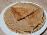 Crêpes à la farine de chataîgne