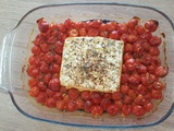 Feta et tomates au four