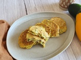 Galettes de courgettes et sardines