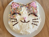 Gâteau d’anniversaire chat