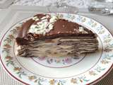 Gâteau de crêpes façon tiramisu