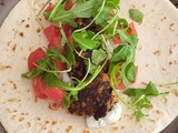 Gyros végétarien à l’aubergine