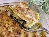 Lasagnes de ravioles aux courgettes