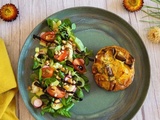 Mini frittata au parmesan & légumes rôtis