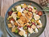 Salade césar healthy et ces crakers croustillants
