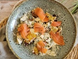 Salade de pommes de terre crispy au concombre