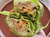 Tacos healthy sans tortilla au poulet