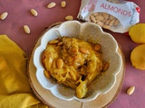 Tajine de poulet aux amandes et citron confit