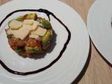 Tartare tomates et avocats