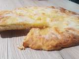 Tarte au sucre ou galette de Pérouges