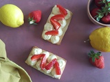 Tartelettes au citron et fraises