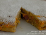 Cake ou gateau aux abricots fondants