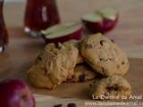 Cookies au muscovado et a la compote de pomme