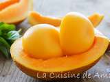 Creme glacee au melon avec thermomix ou sans