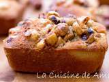 Financier aux noisettes pralinees