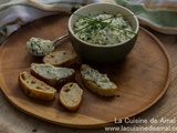 Fromage frais maison ail et fines herbes