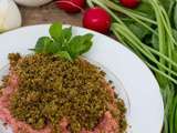 Kibbeh nayeh ou tartare avec thermomix ou sans