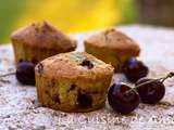 Muffins aux cerises