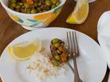 Ragout de petit pois et carotte