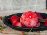 Sorbet a la fraise