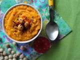 Houmous de butternut au safran pour bébé