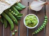 Purée de petits pois et oignon