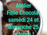 Atelier Folie chocolat sur deux jours