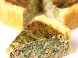 Quiche Épinards et Saumon Fumé