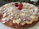 Gâteau au yaourt et cerises du jardin