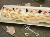 Bûche au citron meringuée