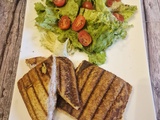 Croque monsieur saumon fromage