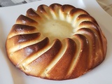 Gâteau au fromage blanc et aux pommes