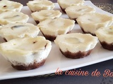 Mini cheesecake au nutella