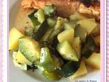 Poêlée courgettes / pommes de terre ww (Cookeo ou non)