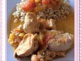 Poulet basquaise au Cook'in ww