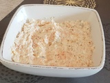 Rillettes de saumon fumé aux œufs durs