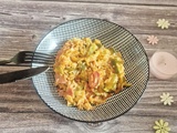 Riz aux courgettes, poivron et bacon (Cookeo)