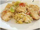 Salade de riz poulet / avocat