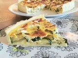 Tarte aux courgettes et à la feta