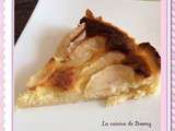 Tarte aux pommes, amandes et mascarpone