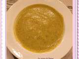 Velouté carottes, courgettes et patates douces au fromage frais ww