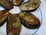 Aubergines en persillade