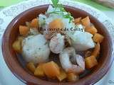 Cassolette de Saint Jacques et langoustines